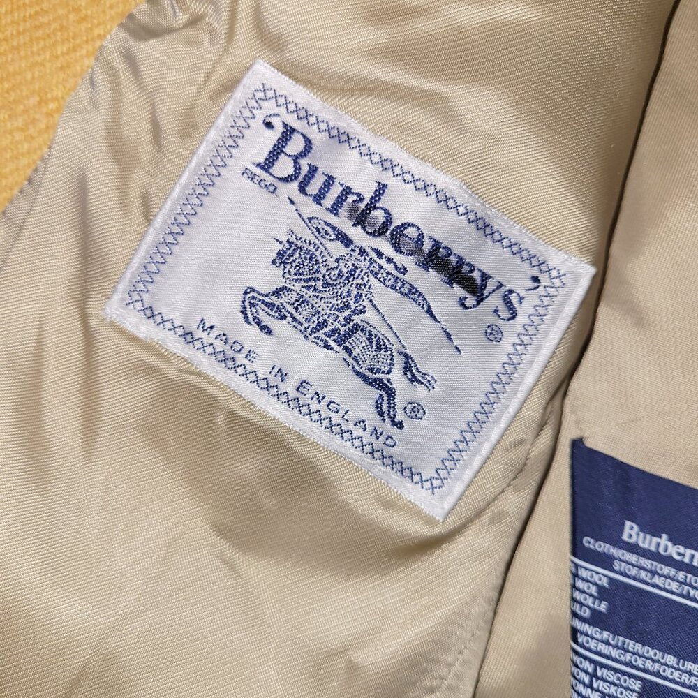 Burberrys Vintage Wool Twill Blazer (as is) M/L - Picture 5 of 10